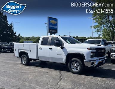 New 2024 Chevrolet Silverado 2500 Work Truck Double Cab 4WD Monroe Truck Equipment Service Truck for sale #3240366 - photo 1