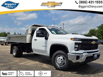 New 2025 Chevrolet Silverado 3500 Regular Cab 4WD 11' Monroe Truck Equipment Stainless Steel Dump Truck for sale #3250459 - photo 1