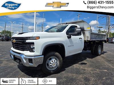 New 2025 Chevrolet Silverado 3500 Regular Cab 4WD 11' Monroe Truck Equipment Stainless Steel Dump Truck for sale #3250487 - photo 1
