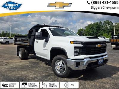 New 2025 Chevrolet Silverado 3500 Regular Cab 4WD 11' Monroe Truck Equipment Steel Dump Truck for sale #3250493 - photo 1