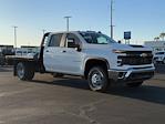 New 2024 Chevrolet Silverado 3500 Work Truck Crew Cab 4WD 9' 4" PJ Truck Beds Steel Flatbed Truck with Gooseneck Hitch for sale #243850 - photo 3
