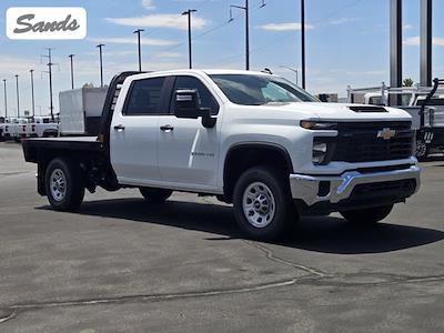 2024 Chevrolet Silverado 3500 Crew Cab 4WD Flatbed Truck for sale #244409 - photo 1