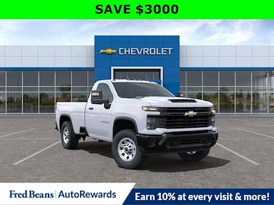 New 2024 Chevrolet Silverado 3500 Work Truck Regular Cab 4WD SRW Pickup for sale #CZ4024 - photo 1