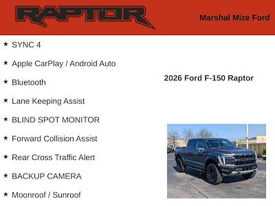 New 2026 Ford F-150 Raptor SuperCrew Cab for sale #26228 - photo 2