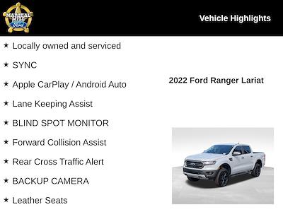 Used 2022 Ford Ranger Lariat SuperCrew Cab for sale #T304 - photo 2