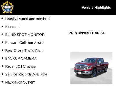 Used 2018 Nissan Titan SL Crew Cab for sale #T388 - photo 2