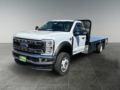 New 2025 Ford F-550 XL Regular Cab 4WD 16' Scelzi Steel Flatbed Truck for sale #F50559 - photo 1