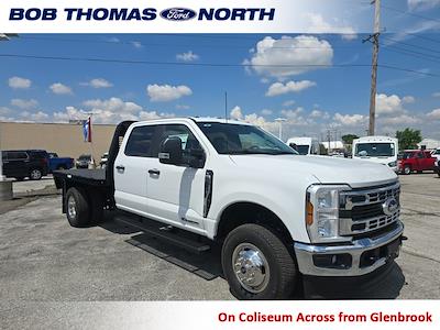 New 2025 Ford F-350 XL Crew Cab 4x4 9' 6" Knapheide Steel Flatbed Truck for sale #F33172 - photo 1