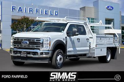 New 2024 Ford F-550 Crew Cab 12' Scelzi Contractor Truck for sale #REF86293 - photo 1