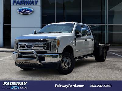2017 Ford F-350 Crew Cab DRW 4x4 Flatbed Truck for sale #Y1512A - photo 1