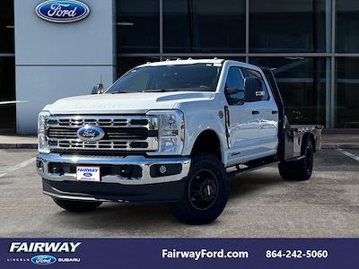 New 2024 Ford F-350 Crew Cab Steel Flatbed Truck for sale #Y1555 - photo 1