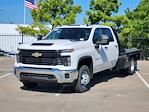 New 2025 Chevrolet Silverado 3500 Work Truck Crew Cab 4WD Flatbed Truck for sale #27529 - photo 1