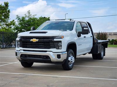 New 2025 Chevrolet Silverado 3500 Work Truck Crew Cab 4WD Flatbed Truck for sale #F27436 - photo 1