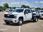 New 2025 Chevrolet Silverado 3500 Work Truck Crew Cab 4WD Flatbed Truck for sale #F27598 - photo 1