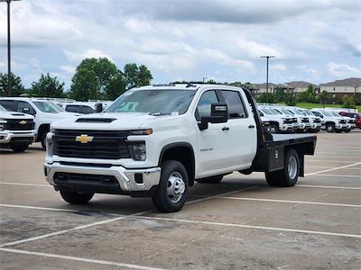 New 2025 Chevrolet Silverado 3500 Work Truck Crew Cab 4WD Flatbed Truck for sale #F27654 - photo 1