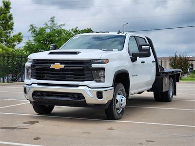 New 2025 Chevrolet Silverado 3500 Work Truck Crew Cab 4WD Flatbed Truck for sale #F27655 - photo 1