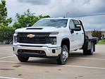 New 2025 Chevrolet Silverado 3500 Work Truck Crew Cab 4WD Flatbed Truck for sale #F27655 - photo 1
