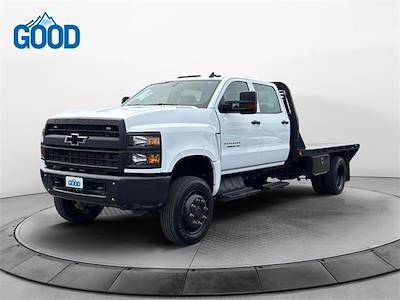 2022 Chevrolet Silverado 5500 Crew Cab DRW 4WD Flatbed Truck for sale #P57630A - photo 1