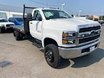 Used 2021 Chevrolet Silverado 5500 Work Truck Regular Cab 4WD Flatbed Truck for sale #P58263 - photo 5