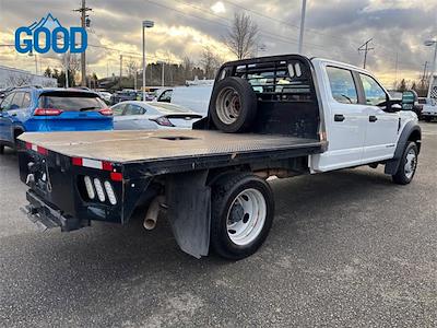 Used 2020 Ford F-550 Crew Cab Flatbed Truck for sale #P58294A - photo 2