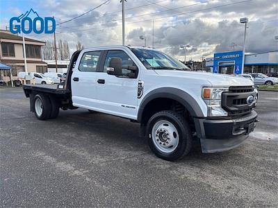 Used 2020 Ford F-550 Crew Cab Flatbed Truck for sale #P58294A - photo 1