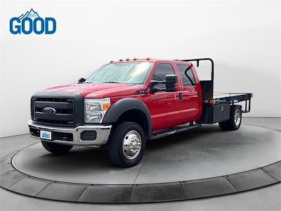 2014 Ford F-450 Crew Cab DRW 4WD Flatbed Truck for sale #P58483A - photo 1