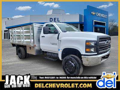 2024 Chevrolet Silverado 5500 Regular Cab DRW 4x4, DuraMag Stake Bed for sale #245463 - photo 1