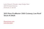 2023 Ram ProMaster 3500 Standard Roof FWD, American Cargo by Midway Liberty II Box Van for sale #20626 - photo 3