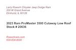 2023 Ram ProMaster 3500 Standard Roof FWD, American Cargo by Midway Liberty II Box Van for sale #20636 - photo 3