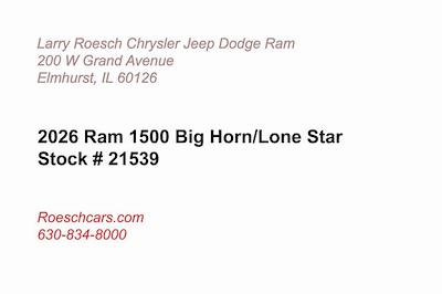 New 2026 Ram 1500 Lone Star Crew Cab 4x4 Pickup for sale #21539 - photo 2