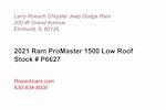 2021 Ram ProMaster 1500 Standard Roof FWD Empty Cargo Van for sale #P6627 - photo 4
