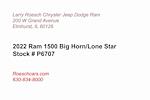 Used 2022 Ram 1500 Lone Star Crew Cab 4WD Pickup for sale #P6707 - photo 7