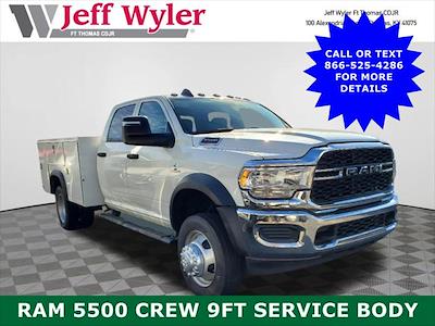 New 2024 Ram 5500 Crew Cab 4WD Monroe Truck Equipment 108" Steel ServicePro 9' Service Truck for sale #2393318 - photo 1