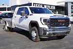 New 2025 GMC Sierra 3500 Pro Crew Cab 4WD Flatbed Truck for sale #2621635 - photo 3