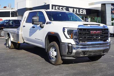 2025 GMC Sierra 3500 Crew Cab DRW 4WD Flatbed Truck for sale #2621636 - photo 1