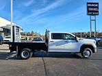 New 2025 GMC Sierra 3500 Pro Crew Cab 4WD 9' 6" Monroe Truck Equipment Steel Flatbed Truck with Hoist for sale #2621650 - photo 7