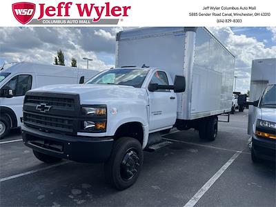 2023 Chevrolet Silverado 5500 Regular Cab DRW 4WD, Wabash Dry Freight Body Box Truck for sale #56901018 - photo 1