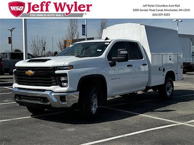 New 2024 Chevrolet Silverado 2500 Work Truck Double Cab RWD 8' Knapheide Service Utility Van for sale #56901068 - photo 1