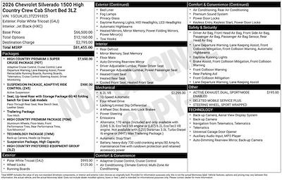 New 2026 Chevrolet Silverado 1500 - photo 1