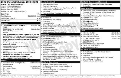 New 2026 Chevrolet Silverado 2500 - photo 1