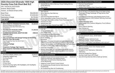 New 2026 Chevrolet Silverado 1500 - photo 1