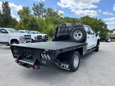 2024 Chevrolet Silverado 3500 Crew Cab 4x4, Bedrock Limestone Series Flatbed Truck for sale #3FL1082 - photo 2