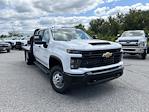 New 2024 Chevrolet Silverado 3500 Work Truck Crew Cab 4x4 9' Bedrock Flatbed Truck for sale #3FL1082 - photo 4