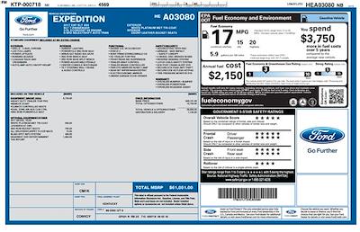 2017 Ford Expedition 4WD SUV for sale #3FL17502 - photo 2