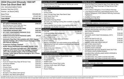 2024 Chevrolet Silverado 1500 Crew Cab 4x4 Pickup for sale #M3094 - photo 2