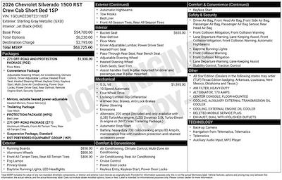 New 2026 Chevrolet Silverado 1500 - photo 1