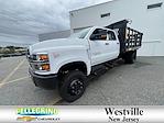 2024 Chevrolet Silverado 5500 Crew Cab DRW 4x4, Reading Steel Stake Bed for sale #248373 - photo 15