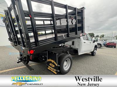 New 2024 Chevrolet Silverado 3500 Work Truck Crew Cab 4x4 Reading Stake Bed for sale #311147 - photo 2