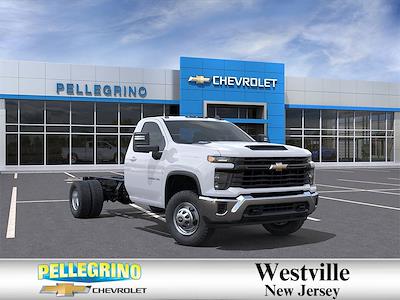 New 2025 Chevrolet Silverado 3500 Work Truck Regular Cab 4x4 Cab Chassis for sale #313927 - photo 1