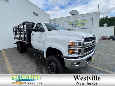 2024 Chevrolet Silverado 5500 Regular Cab DRW 4x4, Stake Bed for sale #618987 - photo 1